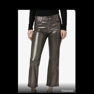 Joes Jeans “Callie” high rise cropped boot coated jeans Size: 24